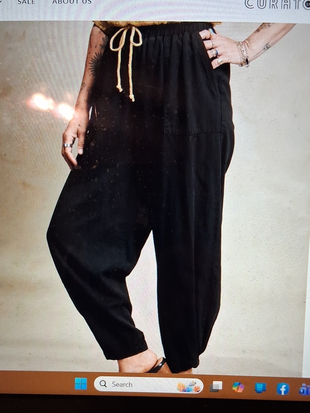 Curator SF The Cadence Pants Black XS New - Picture 2 of 9